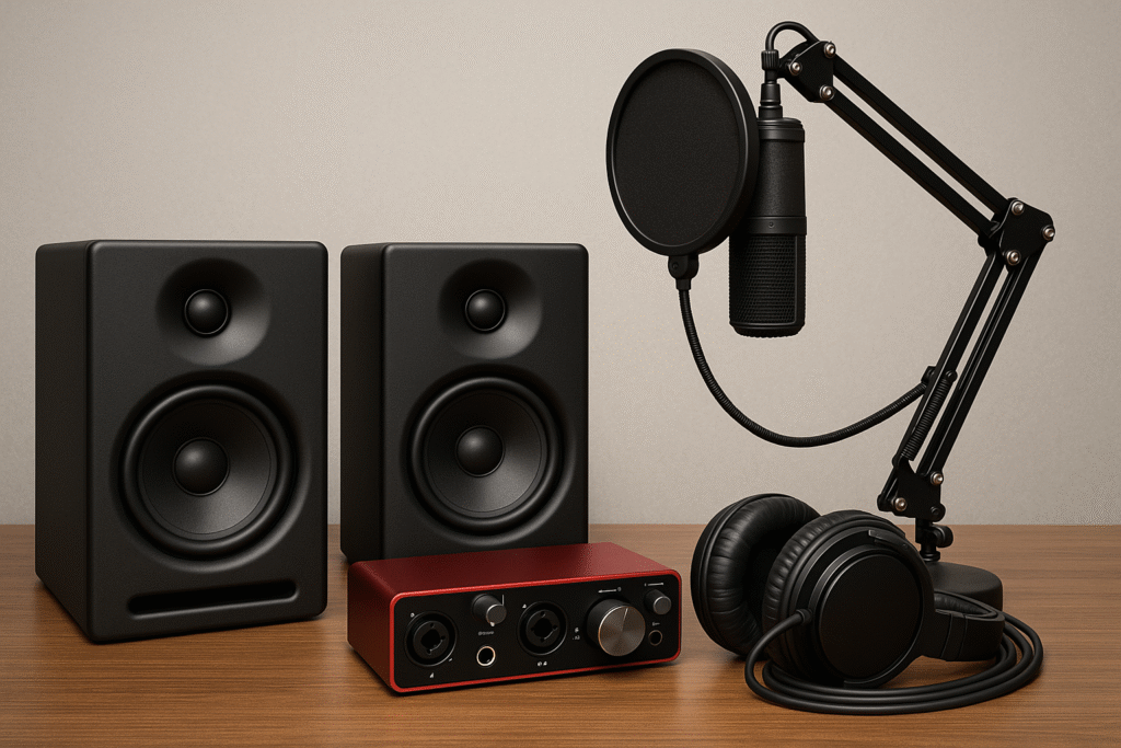 Best Home Recording Studio Bundle. No Text. Just 1 bundle.